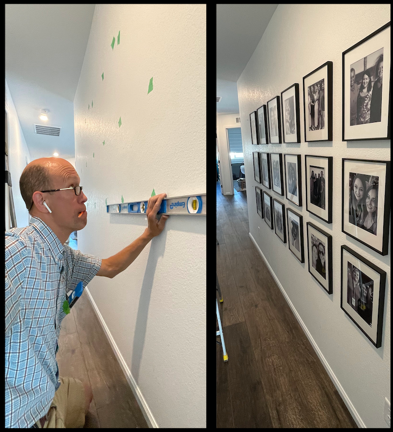 Hanging Photos and Art Work